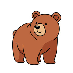 Simple Brown Bear