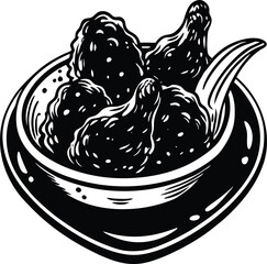 Dramatic silhouette of a majestic lion roaring fiercely in the wilderness isolated on transparent background