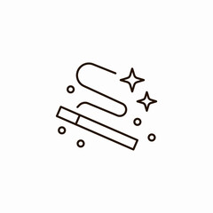magic wand editing icon sign vector