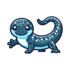 
salamander illustration design