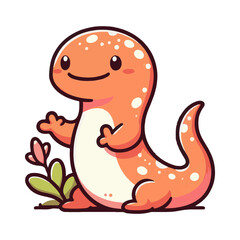 
salamander illustration design