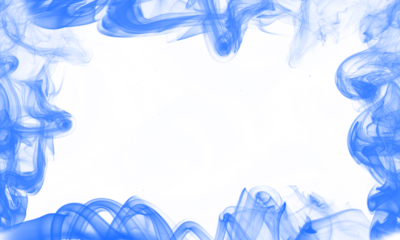 Simple abstract blue background with gradient light soft glowing effect