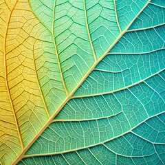 Leaf Gradient Pattern