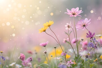 Colorful Floral Bokeh