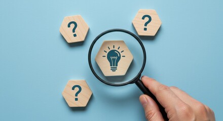 Illuminating the path to a brilliant idea, one question at a time, through focused investigation