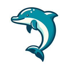 dolphin illustration design
