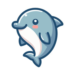 dolphin illustration design