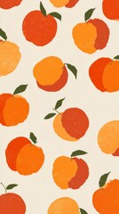 Peach or nectarine fruits isolated, watercolor botanical illustration. Juicy packaging design