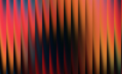 Abstract vertical stripes with a gradient of deep red, orange, and black, creating a dramatic and moody visual effect with a sense of depth and texture