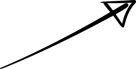 Hand drawn Arrow
