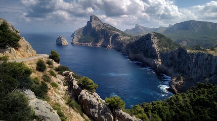Fototapeta premium mallorca cap formentor.
