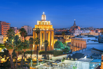 Syracuse, Sicily Cityscape View at Dawn 86