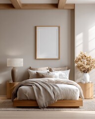 Frame on Wall Mockup