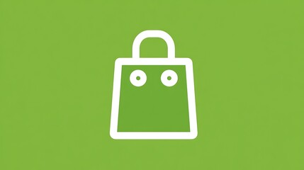 Square icon of a shopping bag.