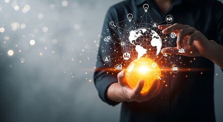Global Digital Innovation Connecting World Business Technology and Future Opportunities