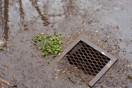 desague pluvial para evitar inundaciones