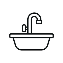 sink icon vector design template