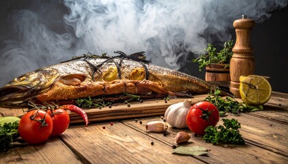 Varieties impart unique flavors fish meat vegetables, traditional smoking techniques using different wood