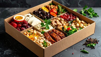 Food subscription box curation featuring international delicacies specialty ingredients global artisan producers