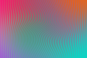 Gradient waves with vibrant hues of pink orange and teal creating a mesmerizing abstract design