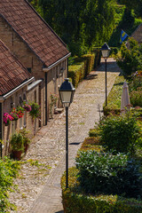 Die histoische Stadt Bourtange in den Niederlanden