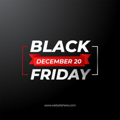 Obraz premium Black Friday Sale Template, Black Friday Discount Tag, Black Friday Banner, Black Friday Offer, Black Friday Coupon, Black Friday Voucher, Shopping Promotion, Clearance, Marketing Flyer, Vector Design