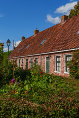 Die histoische Stadt Bourtange in den Niederlanden