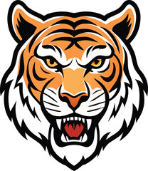 Obraz premium Tiger Head Vector