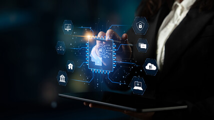 AI system integration connects AI, system, and integration across digital networks to enhance services, performance, and intelligent automation Latch