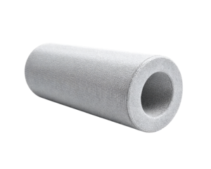 Light gray cylindrical tube with hollow center