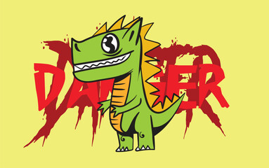 cute monster kaiju for kids background 