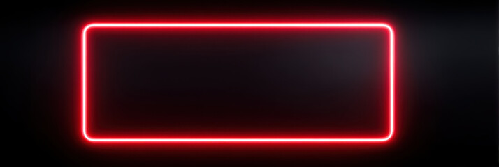 Black friday red and black poster design, Red neon light glows black background creating bright black friday poster design with vibrant red color