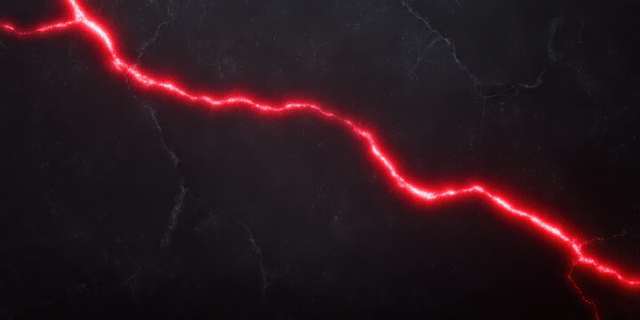 Black friday red and black poster design, Black Friday red lightning streak on black marble background poster design with glowing effect