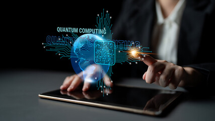 The future of global high-performance computing with quantum technology. This innovation in computing will solve complex problems. Motif