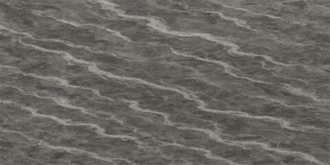 Blue ocean waves gently ripple onto the wet sandy beach creating a clear natural pattern
