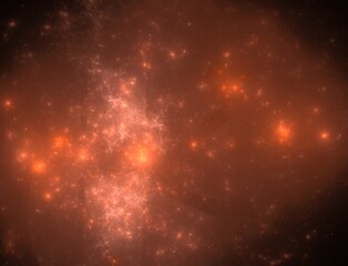 Imaginatory fractal abstract background Image