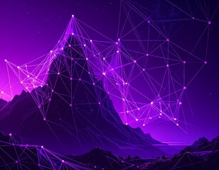 Abstract mountain landscape (4)