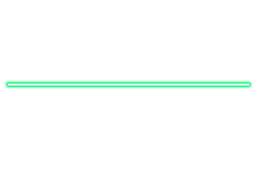 Bright Green Neon Line, Light Effect, Abstract Background
