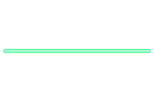 Bright Green Neon Line, Light Effect, Abstract Background