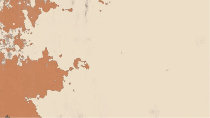 Fototapeta premium Old wall background. Peeeling paint. Old wall surface. Illustration of old wall background. 