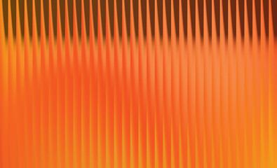 Abstract vertical ribbed texture in vibrant shades of orange and yellow, suggesting energy and warmth with dynamic lighting