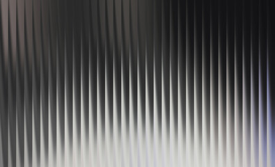 Abstract vertical ribbed texture with metallic sheen and subtle light reflections, creating a modern and sophisticated background