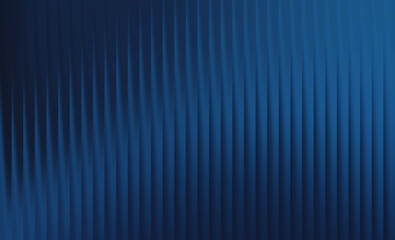 Abstract textured background with vertical ribbed pattern in deep blue gradient, creating a sense of depth and sophistication