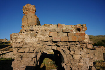 Ruins of a Church in Madensehri Village, Karaman, Konya, Turkiye