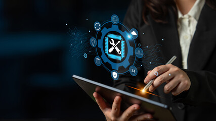 Global IT support and technical maintenance services. Providing solutions for system maintenance, ensuring business continuity with reliable 24 7 IT support. Motif