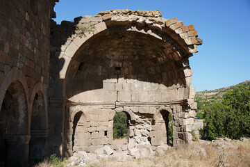 Ruins of a Church in Madensehri Village, Karaman, Konya, Turkiye