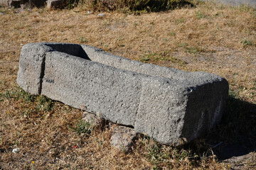 Ruins in Madensehri Village, Karaman, Konya, Turkiye