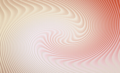 Soft pastel swirl with warm orange and cream tones, evoking a gentle and serene abstract composition
