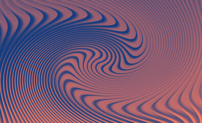 Abstract swirling pattern with blue and pink gradient, creating a hypnotic and dynamic visual effect