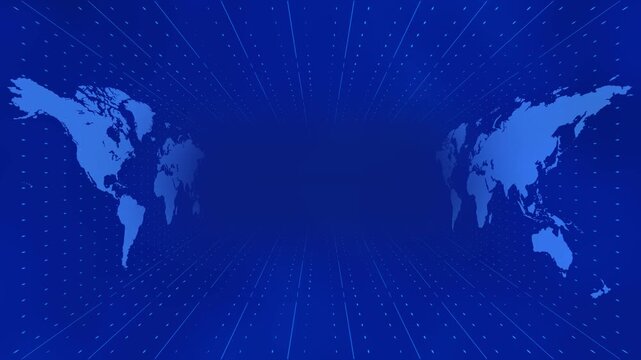 Blue News Background Loop Animation